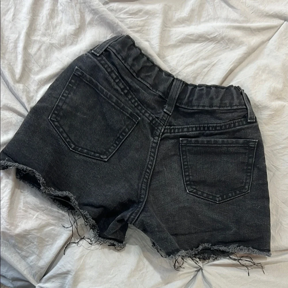 Old Navy Kids Black Denim Shorts
